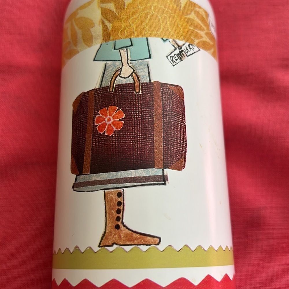 Leigh Standley Stainless Steel water bottle, vintage design - Picture 2 of 9